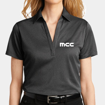 Temporary Printed  - Ladies Heathered Silk Touch &#153; Performance Polo Thumbnail