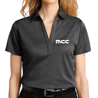 Temporary Printed  - Ladies Heathered Silk Touch &#153; Performance Polo Thumbnail