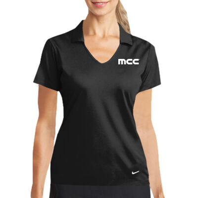 Temporary Printed  - Ladies Dri FIT Vertical Mesh Polo Thumbnail