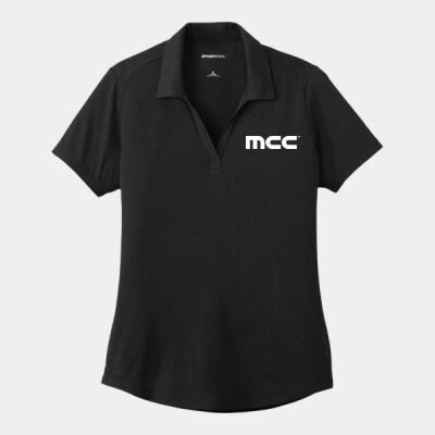 Temporary Printed  - Ladies PosiCharge ® Tri Blend Wicking Polo Thumbnail