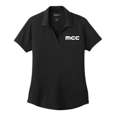 Temporary Printed  - Ladies PosiCharge ® Tri Blend Wicking Polo Thumbnail
