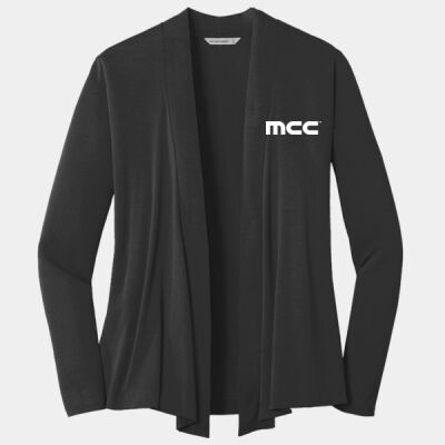 Temporary Printed  - Ladies Concept Open Cardigan Thumbnail