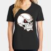 Ladies Core Cotton V-Neck Tee Thumbnail