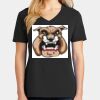 Ladies Core Cotton V-Neck Tee Thumbnail