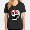 Ladies Core Cotton V-Neck Tee Thumbnail