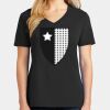 Ladies Core Cotton V-Neck Tee Thumbnail