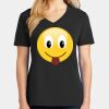Ladies Core Cotton V-Neck Tee Thumbnail