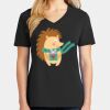 Ladies Core Cotton V-Neck Tee Thumbnail