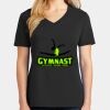 Ladies Core Cotton V-Neck Tee Thumbnail